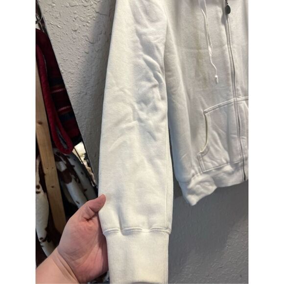 Fox Racing White Sherpa Full Zip Hoodie Size XL - Picture 4 of 11